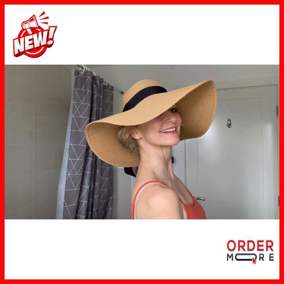 Wide Brim Sun Hat UPF 80 Foldable Packable Summer Beach Hat main image 7